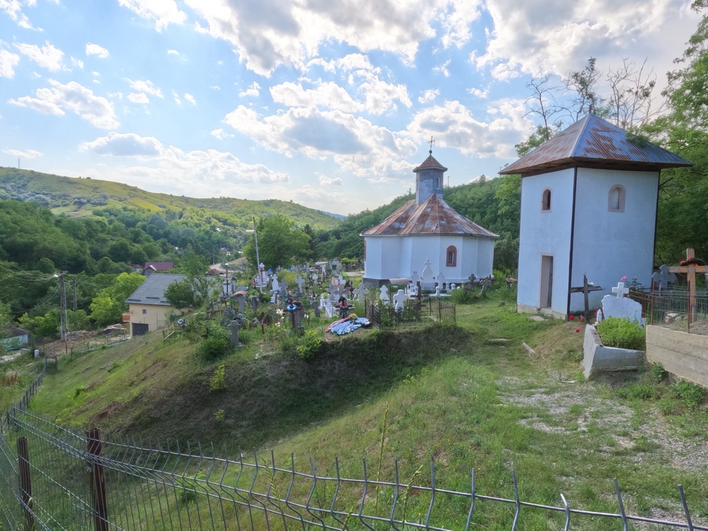 Biserica din satul Beciu, locul hramului anual